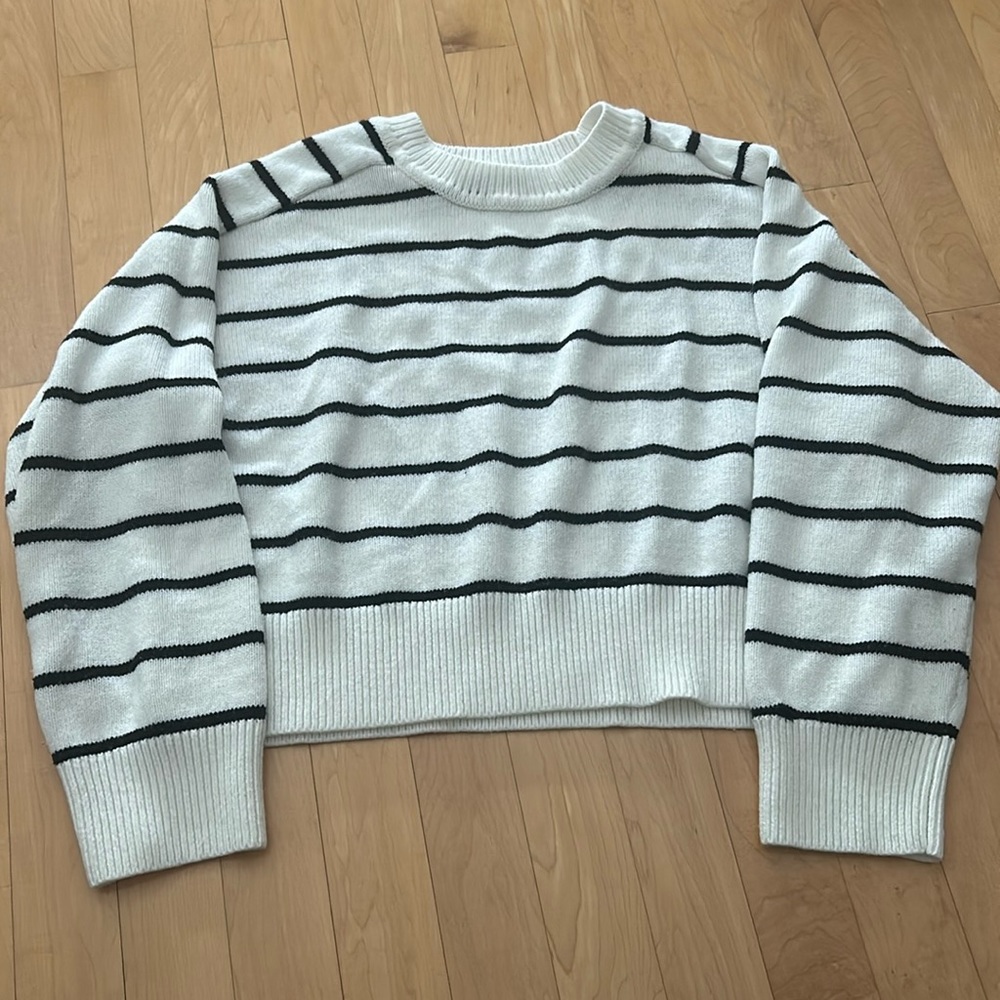 Dynamite stripped sweater